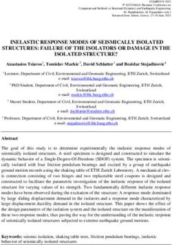 INELASTIC RESPONSE MODES OF SEISMICALLY ISOLATED STRUCTURES: FAILURE OF THE ISOLATORS OR DAMAGE IN THE ISOLATED STRUCTURE? - Compdyn 2021