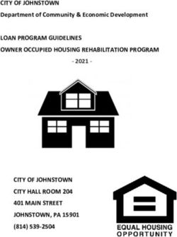 CITY OF JOHNSTOWN LOAN PROGRAM GUIDELINES OWNER OCCUPIED HOUSING REHABILITATION PROGRAM - CITY OF JOHNSTOWN CITY HALL ROOM 204 401 MAIN STREET ...