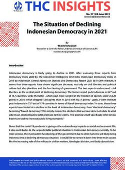 The Situation of Declining Indonesian Democracy in 2021