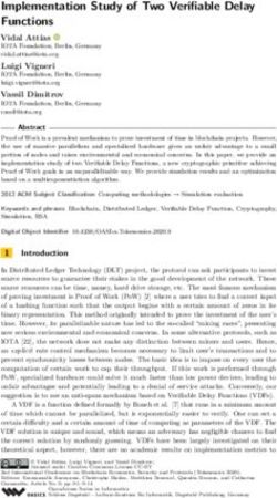 Implementation Study of Two Verifiable Delay Functions - Schloss ...