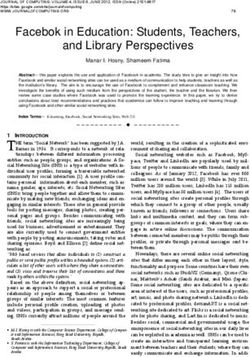 Facebok in Education: Students, Teachers, and Library Perspectives