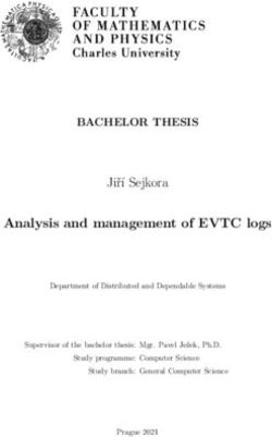 Analysis and management of EVTC logs - Jiˇr ı Sejkora
