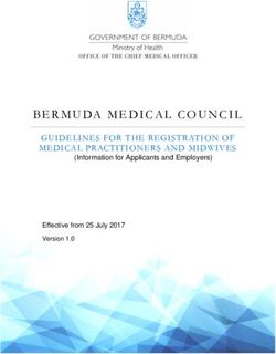 BERMUDA MEDICAL COUNCIL - GUIDELINES FOR THE REGISTRATION OF MEDICAL PRACTITIONER S AND MIDWIVES - Government of Bermuda