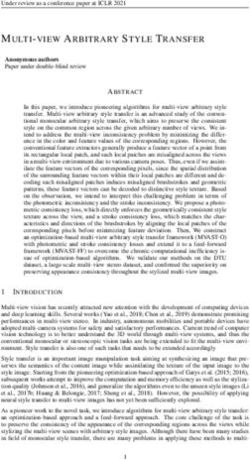 MULTI-VIEW ARBITRARY STYLE TRANSFER - OpenReview