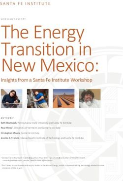 The Energy Transition in New Mexico: Insights from a Santa Fe Institute Workshop - PSU Center for ...