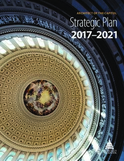 Strategic Plan 2017-2021 - ARCHITECT OF THE CAPITOL