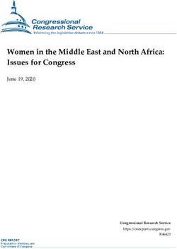 Women in the Middle East and North Africa: Issues for Congress - June 19, 2020 - Department of ...