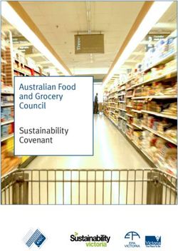 Australian Food and Grocery Council Sustainability Covenant