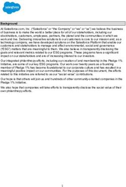 Background - Salesforce.org