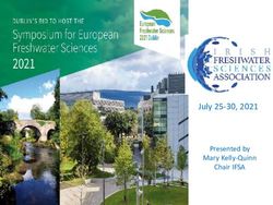 July 25-30, 2021 Presented by Mary Kelly-Quinn Chair IFSA - Limnospol