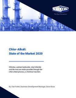 Chlor-Alkali: State of the Market 2020 - Chlorine, sodium hydroxide, vinyl chloride and the rest are made possible through the chlor-alkali ...