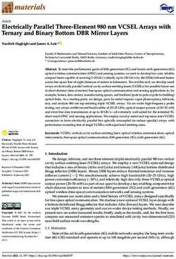 Electrically Parallel Three-Element 980 nm VCSEL Arrays with Ternary and Binary Bottom DBR Mirror Layers - MDPI