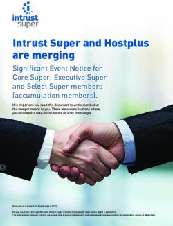 Intrust Super and Hostplus are merging - Significant Event Notice for Core Super, Executive Super and Select Super members (accumulation members).