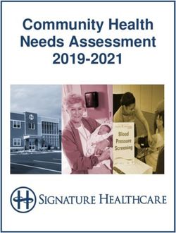Community Health Needs Assessment 2019-2021 - Signature ...