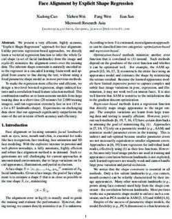 Face Alignment by Explicit Shape Regression