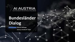 Bundesländer Dialog Dietmar Millinger Vienna, October 9th 2018 - ERA Portal Austria