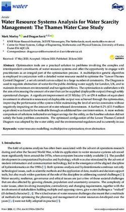 case study for water scarcity