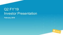 Q2 FY'19 Investor Presentation - February 2019 - AWS