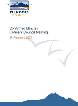 Confirmed Minutes Ordinary Council Meeting - 16 February 2021 - Flinders Council