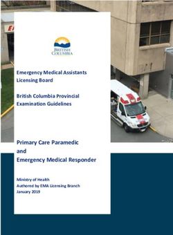 Primary Care Paramedic and Emergency Medical Responder - Ministry of ...