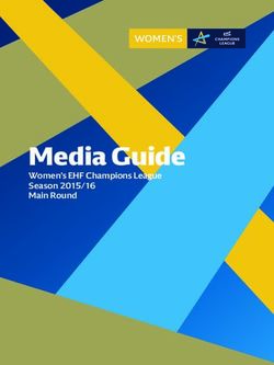 Media Guide Women's EHF Champions League Season 2015/16 Main Round - European Handball Federation