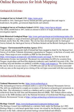 Online Resources for Irish Mapping - Trinity College Dublin