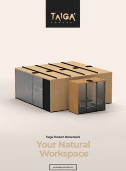 Taiga Product Datasheets - Taiga Concept