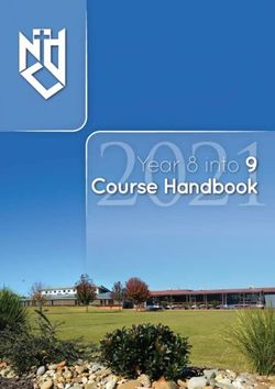 Year 8 into 9 Course Handbook - Notre Dame College Shepparton