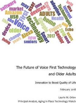 The Future of Voice First Technology and Older Adults - Innovation to Boost Quality of Life - Aging In Place Technology Watch
