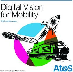 Digital Vision for Mobility - UK&I opinion paper - Atos