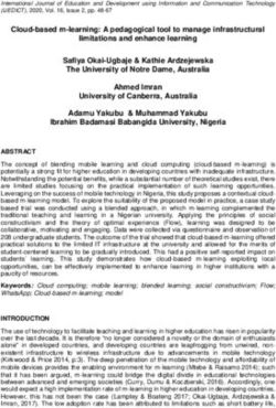 Cloud-based m-learning: A pedagogical tool to manage infrastructural limitations and enhance learning Safiya Okai-Ugbaje & Kathie Ardzejewska The ...