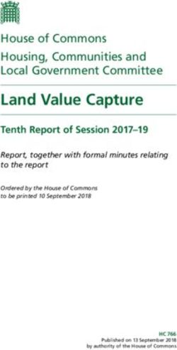 Land Value Capture House Of Commons Housing, Communities And Local ...