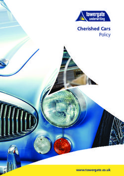 Cherished Cars Policy - www.towergate.co.uk