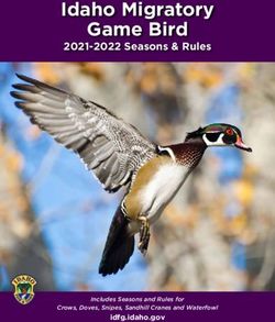 Idaho Migratory Game Bird - 2021-2022 Seasons & Rules - idfg.idaho.gov