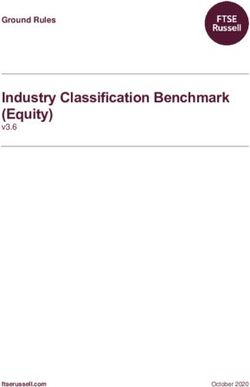 Industry Classification Benchmark (Equity) - v3.6 Ground Rules - FTSE Russell ...
