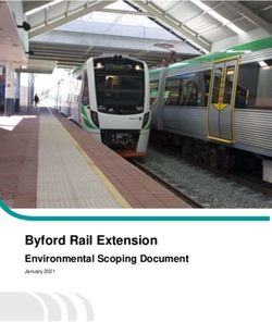Byford Rail Extension - Environmental Scoping Document - EPA WA