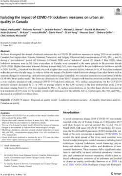 Isolating the impact of COVID-19 lockdown measures on urban air quality in Canada