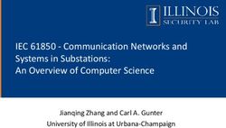 IEC 61850 - Communication Networks and Systems in Substations: An Overview of Computer Science - Jianqing Zhang and Carl A. Gunter University of ...