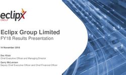 Eclipx Group Limited FY18 Results Presentation