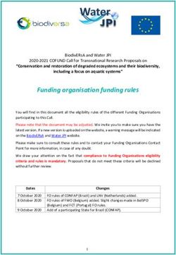 Funding organisation funding rules - waterjpi.eu