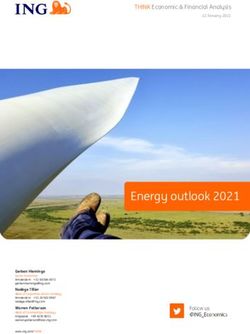 Energy outlook 2021 - ING Think