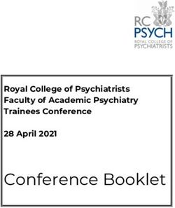 Conference Booklet - Royal College Of Psychiatrists Faculty Of Academic ...