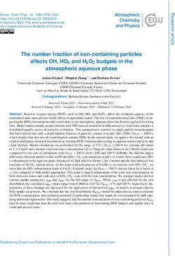 The number fraction of iron-containing particles