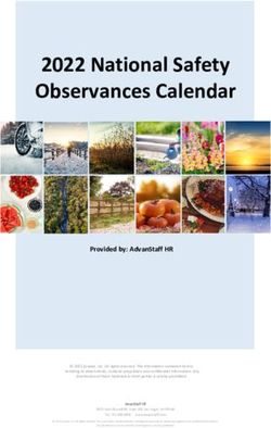 2022 National Safety Observances Calendar - AdvanStaff HR