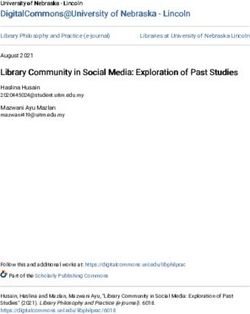 DigitalCommons@University of Nebraska - Lincoln