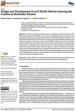 Design and Development of an E-Textile Mat for Assuring the Comfort of Bedridden Persons