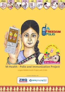 M-Health - Polio and Immunization Project - Largest Mobile Health Project with CHWs - ZMQ Development