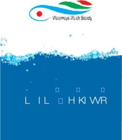 Member's Handbook Waterways Watch Society