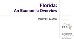 Florida: An Economic Overview - December 30, 2020