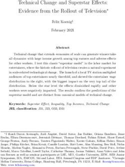 Technical Change and Superstar Effects: Evidence from the Rollout of Television - personal.lse.ac.uk.